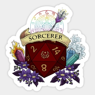 Dice Sorcerer Sticker